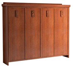 Horizontal Queen Murphy Bed - The Wallbed Factory